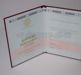 Красный Диплом Бакалавра 2024г ГОЗНАК в Южно-Сахалинске