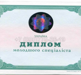 Диплом Техникума Украины 2013г в Южно-Сахалинске