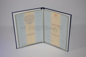 Диплом Магистра 2006г в Южно-Сахалинске