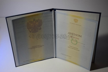 Диплом о Высшем Образовании 2009г ГОЗНАК в Южно-Сахалинске